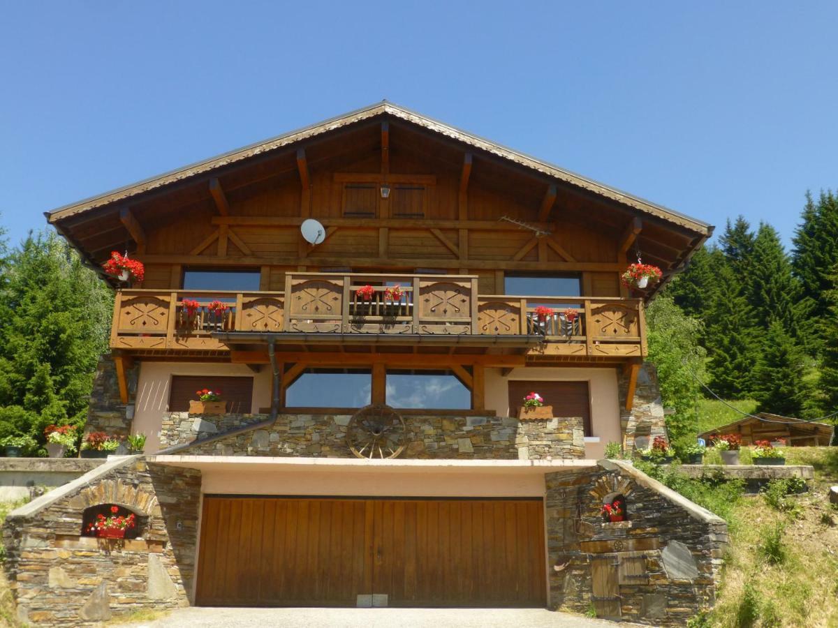 Les Saisies Cote Legette Appartement Dans Chalet Le Nepal Exterior foto
